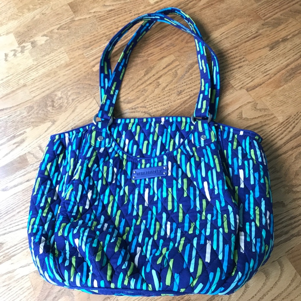 💯 Vera Bradley Glenna Shoulder Bag Tote NWOT