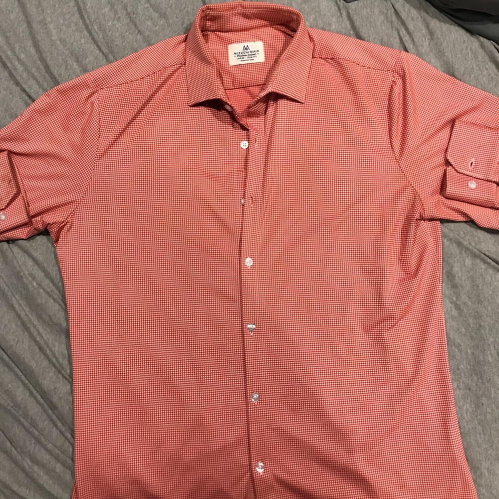 Mizzen and Main dress shirt (Large) Trim-Fit