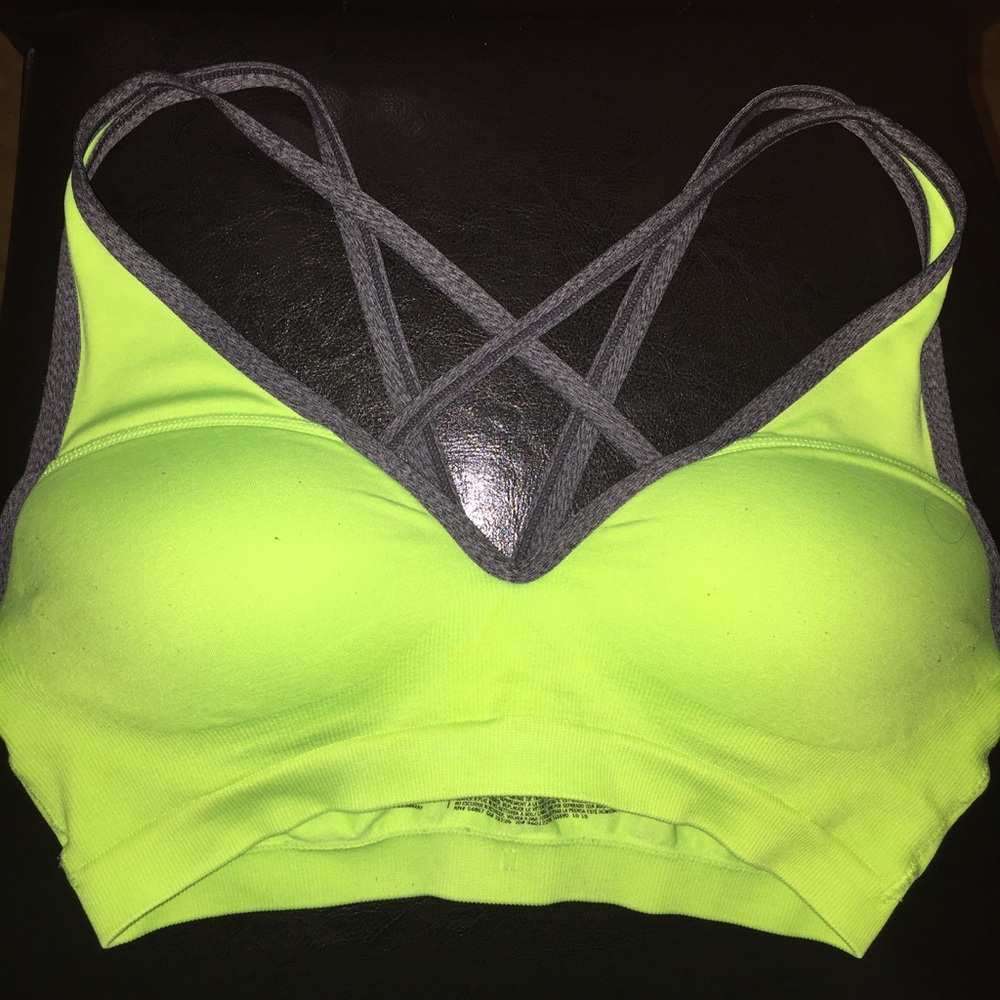 PINK push up sports Bra M back strappy