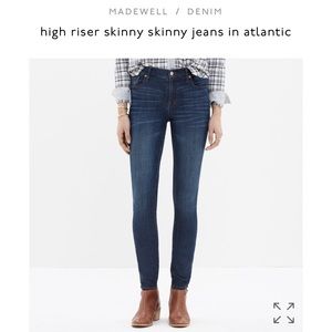 Madewell High Riser Skinny Skinny Jean (26)