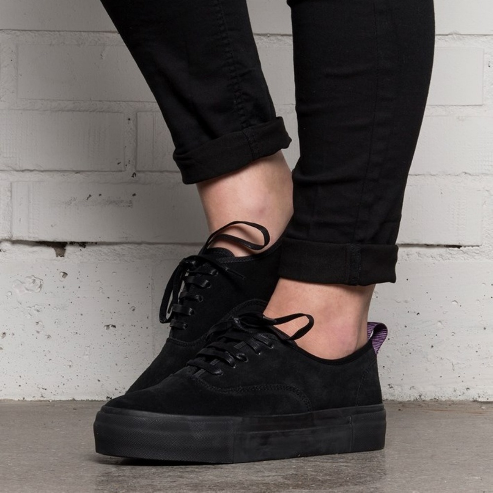 Black suede Eytys sneakers