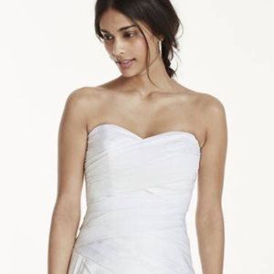 David’s Bridal Wedding Dress Size 10