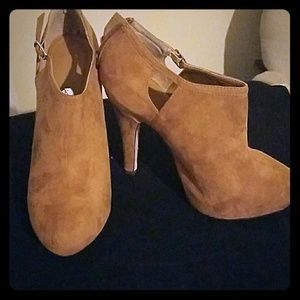 Tan Booties