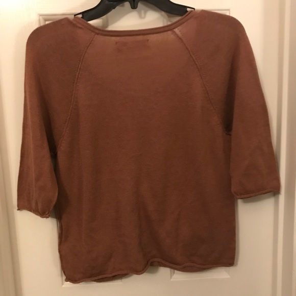 Three-Quarter Sleeve Sweater Cardigan Medium NWT - Picture 3 of 3