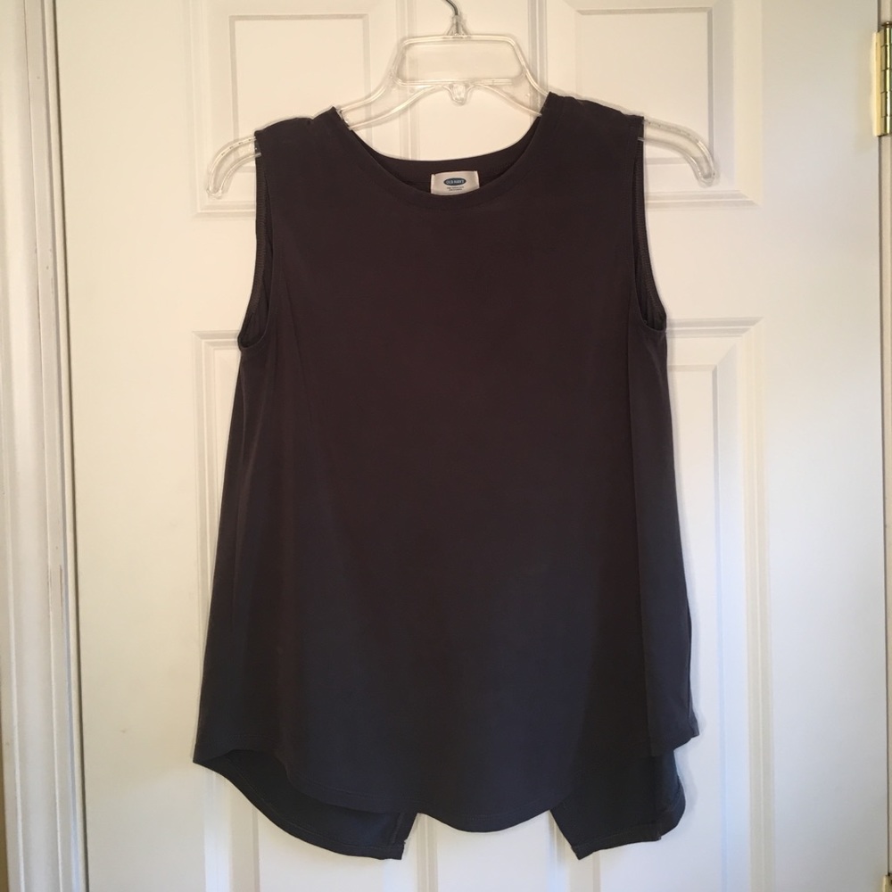 Open Back Suede Tank