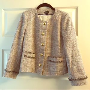 Jcrew tweed blazer, size M