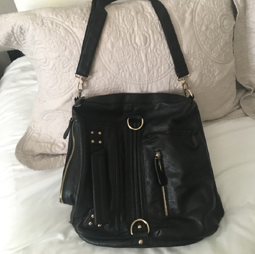 Vegan leather handbag/backpack