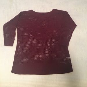 Maroon sweater