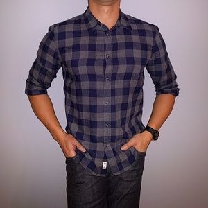 Marine Layer LS Flannel - Marge (medium/large)