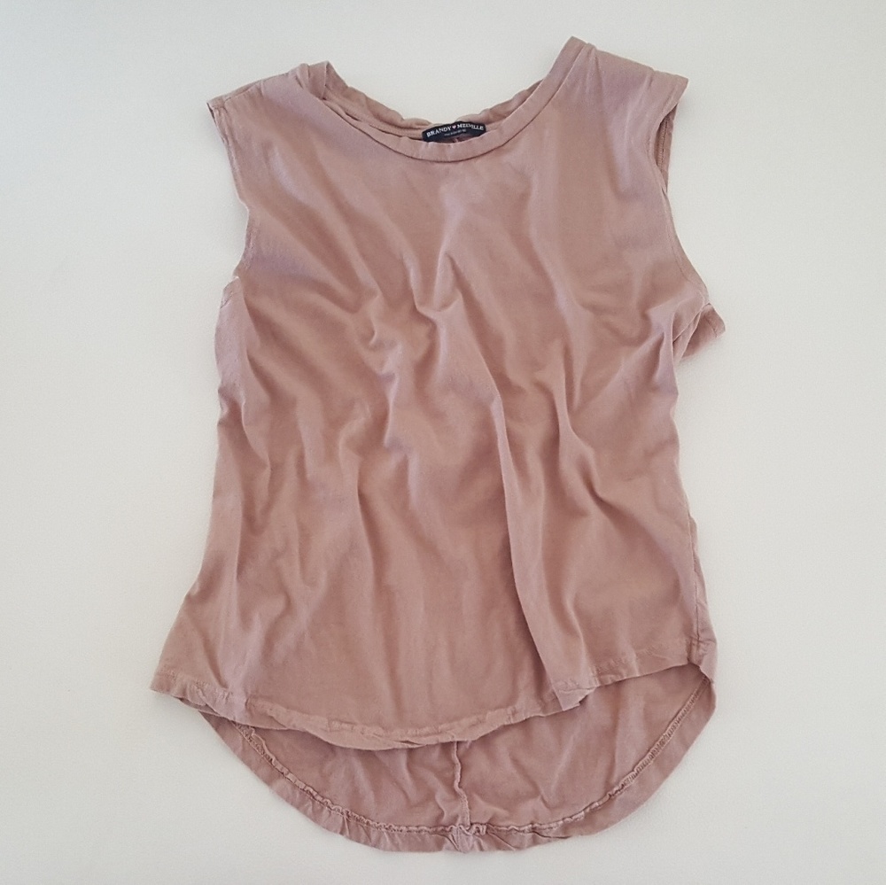 Light Chocolate Basic Melville Tank - image 1