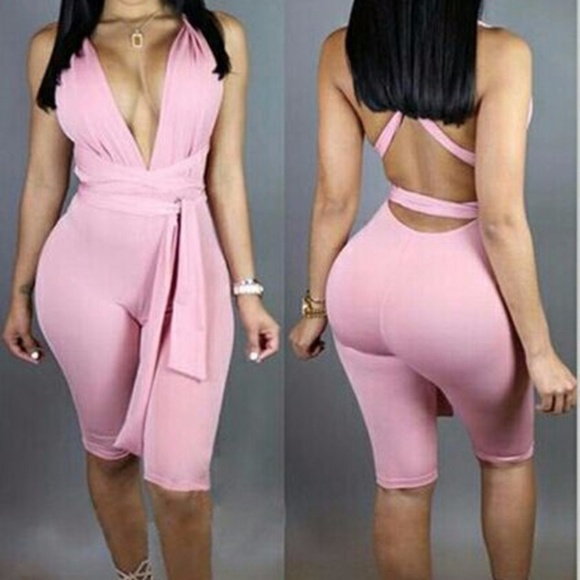 Multi-Wear Capri Jumpsuit - Picture 1 of 1