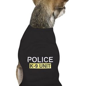 Dog Shirts POLICE
