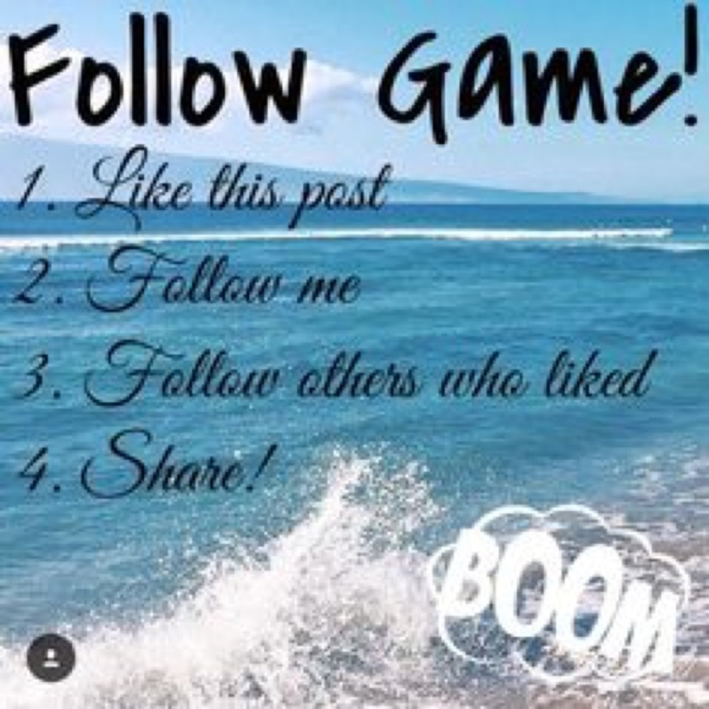 FG! Come back to follow those that have liked!