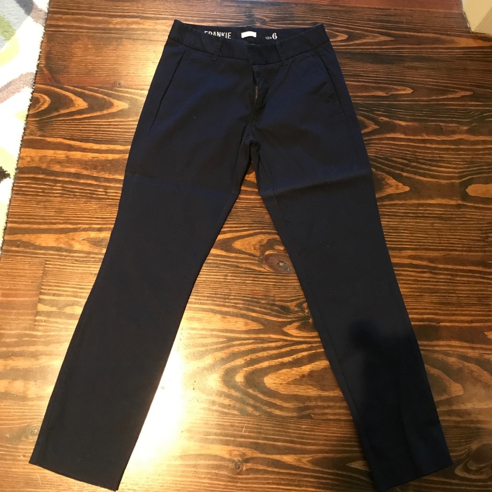 Jcrew navy chino pants