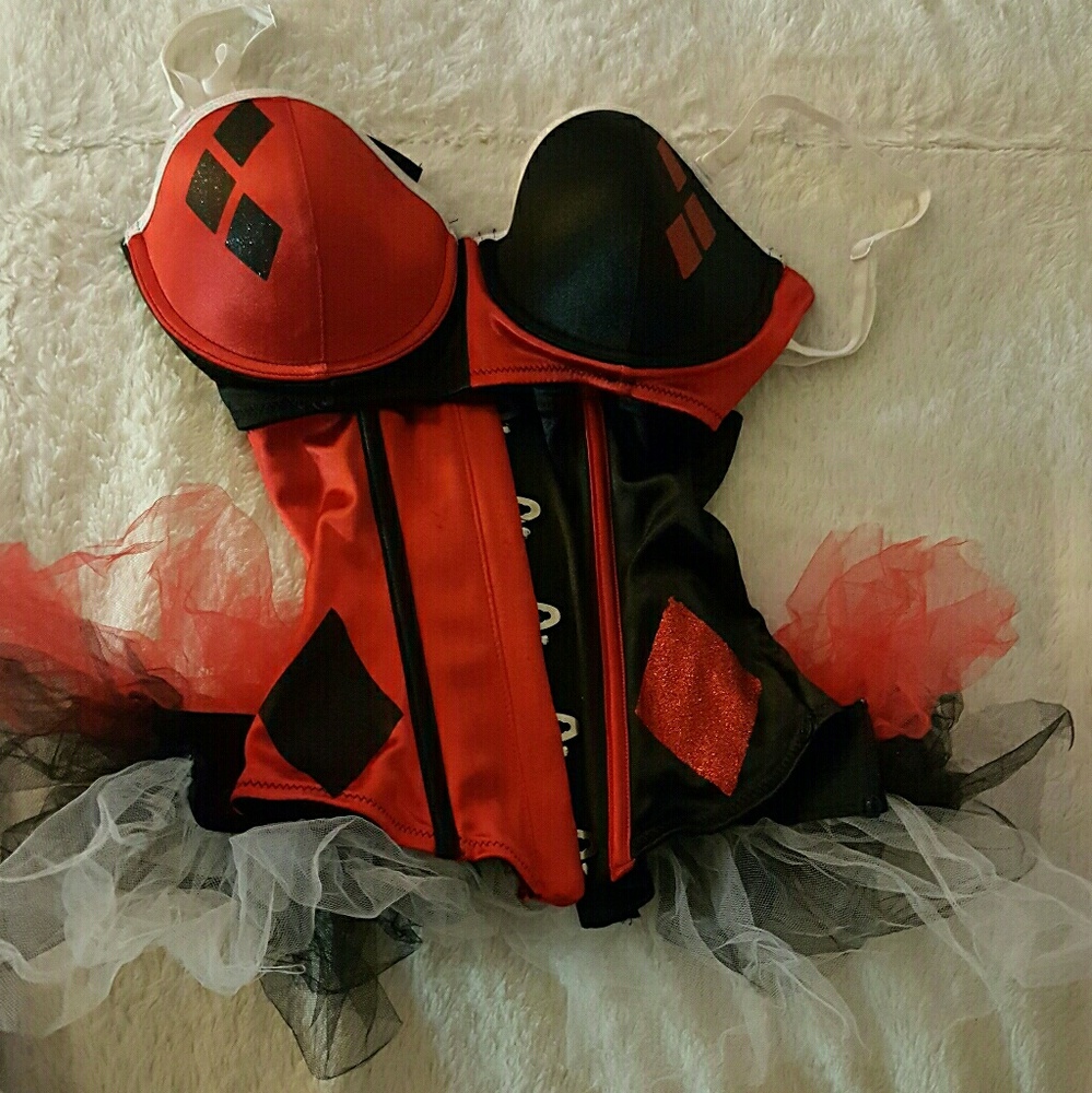*SOLD**Harley Quinn tutu costume