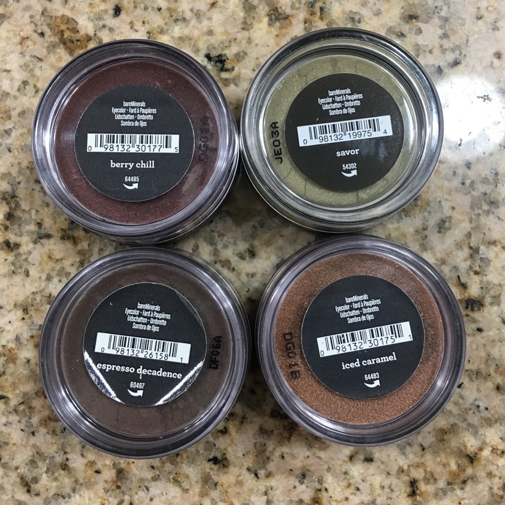 bareMinerals Fall colors eyeshadow