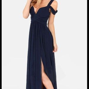 Navy Maxi Dress