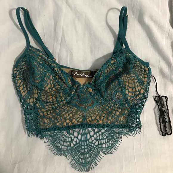 For Love And Lemons Other - For Love  & Lemons  Bat Your Lashes Bralette