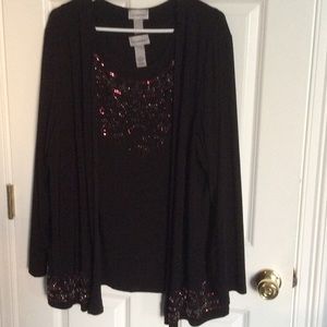 Jacket with tank top