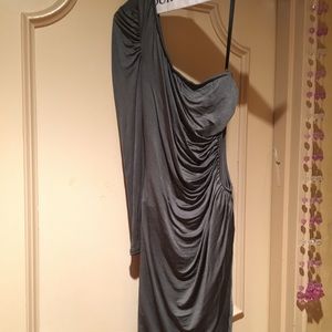 Kardashian • Bebe • Formfitting One Shoulder Dress