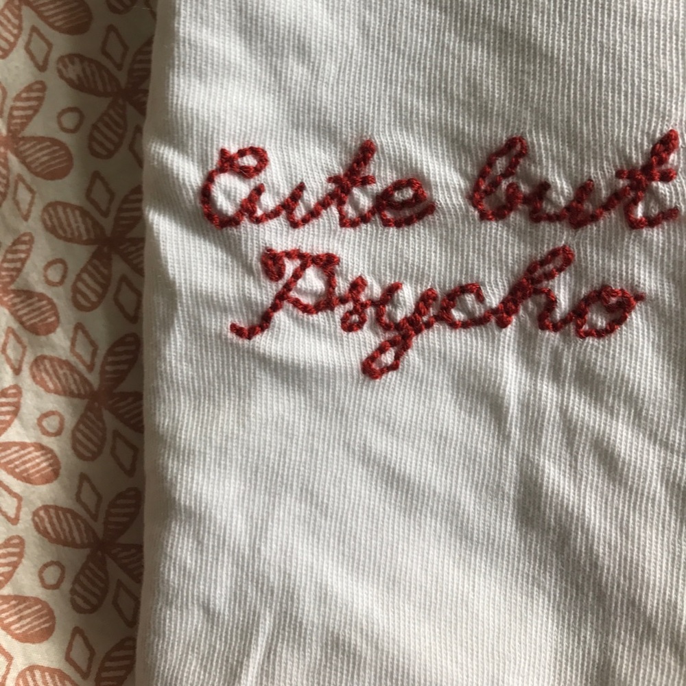 new cute but psycho top