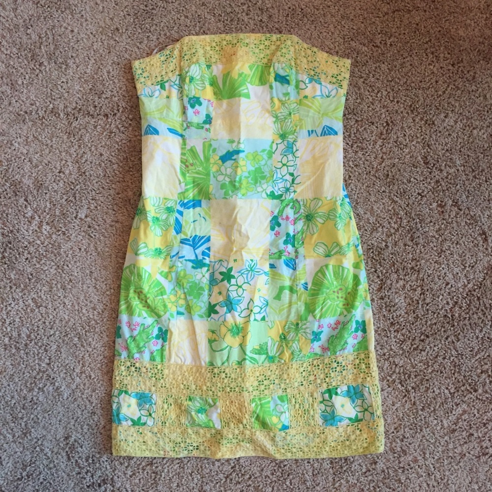Lilly Pulitzer Bowen strapless dress