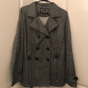 Dark great peacoat