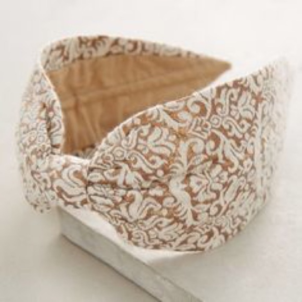 Namrata Joshipura Anthro Headband bronze/cream