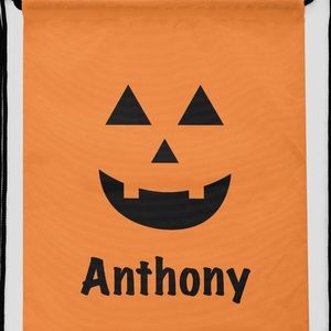 Personalized trick or treat bags