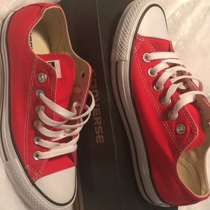 Red converse