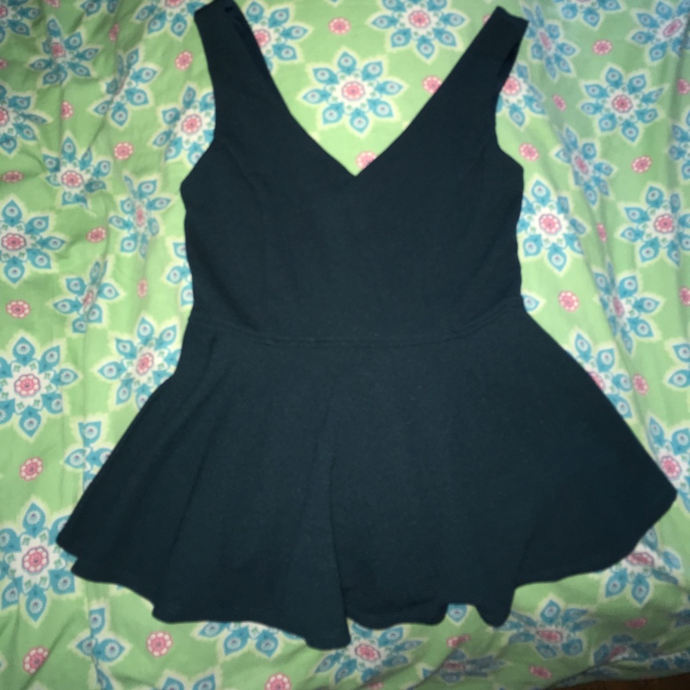 Dark green top