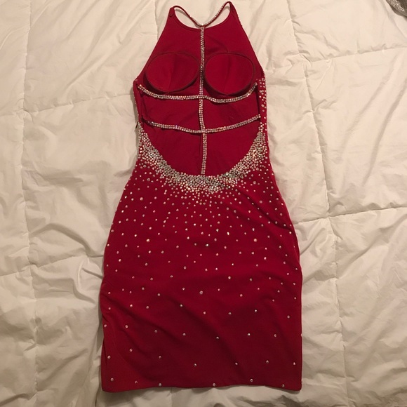 Red Jovani Dress - Picture 2 of 5