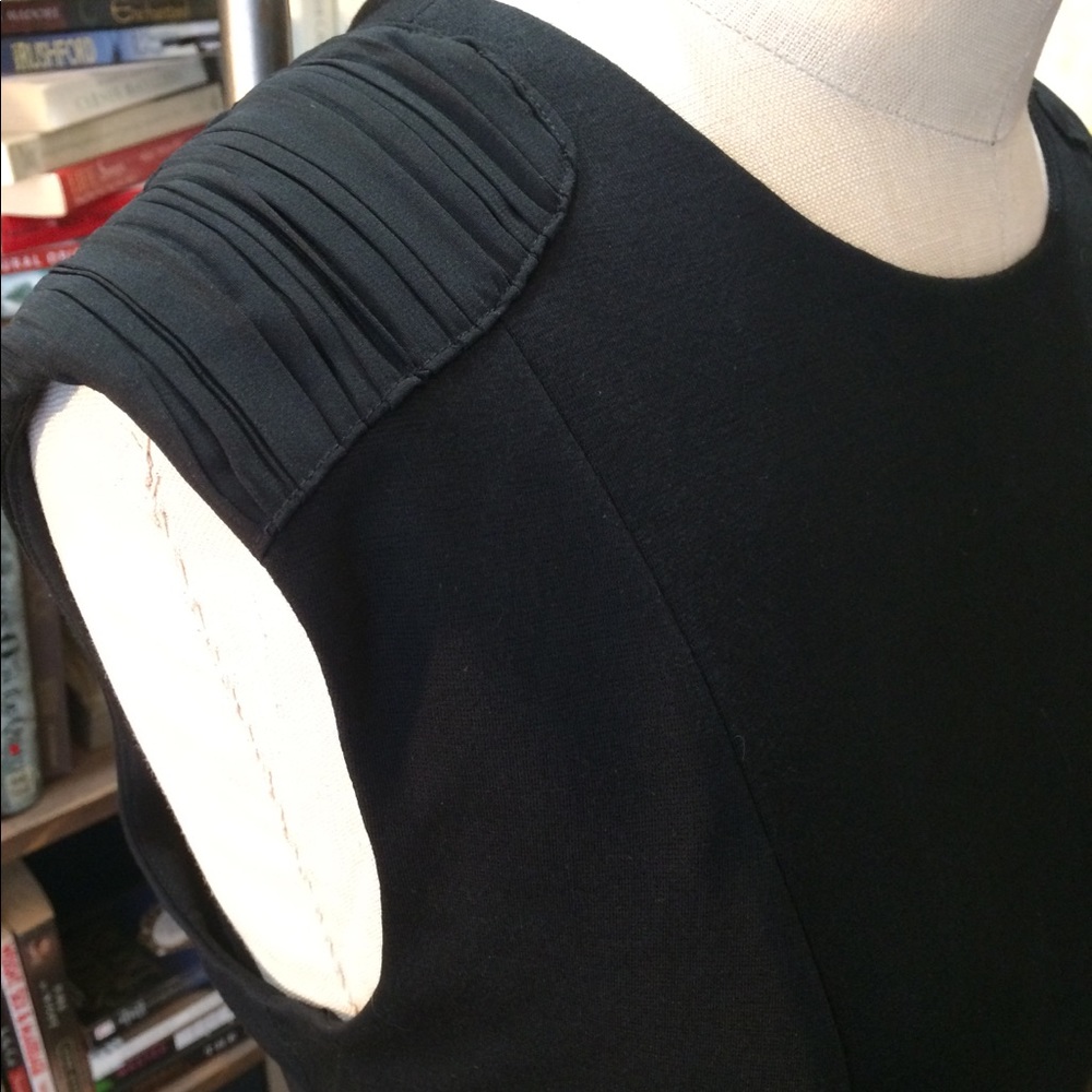 Patrizia Luca Black Dress Zipper Back