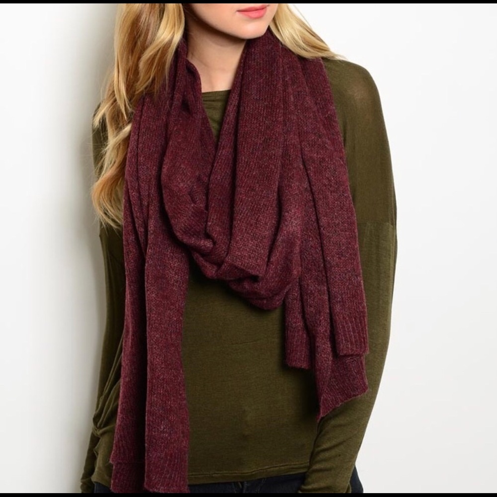 | LONGLINE KNIT SCARF | - Picture 2 of 3