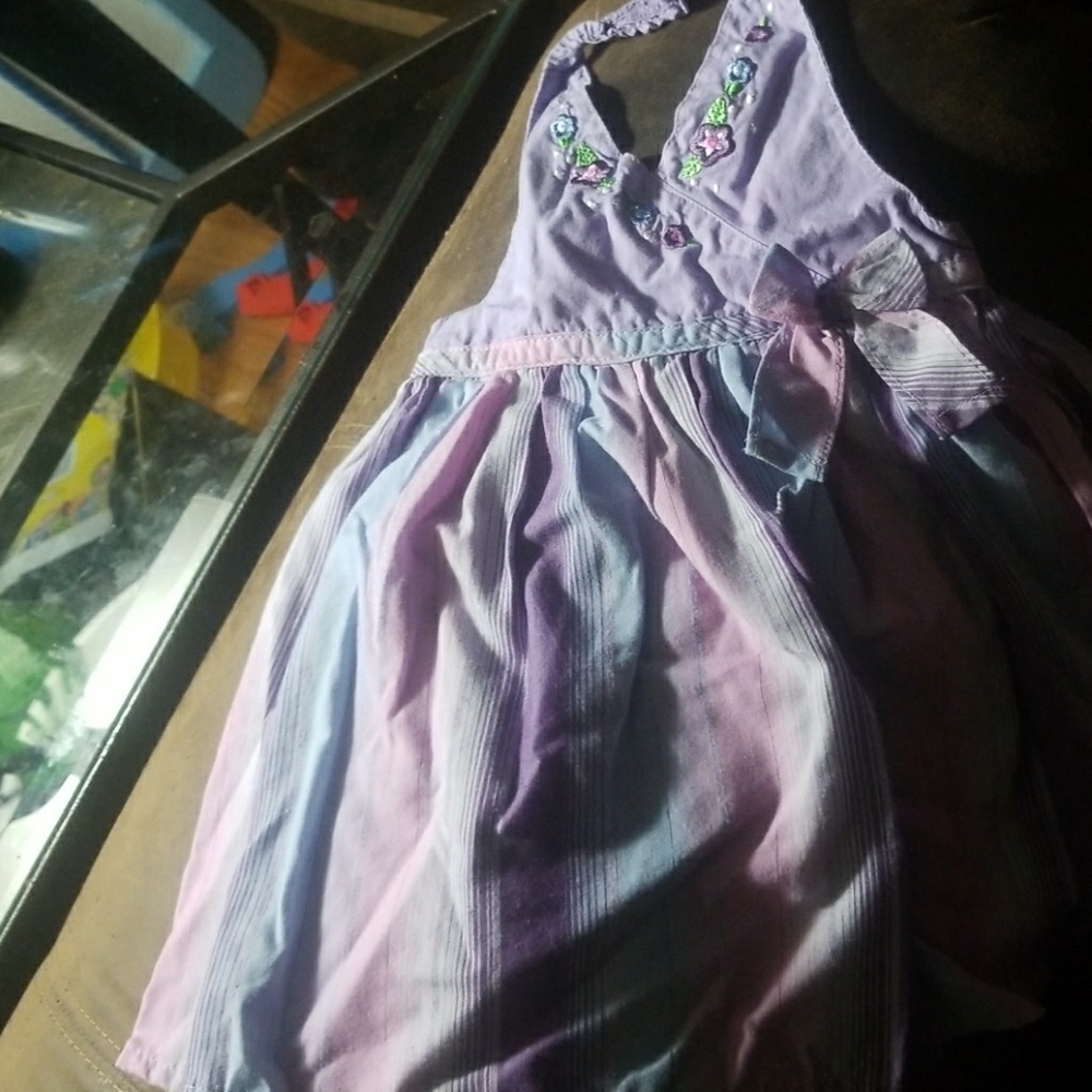 18 month cute purple dress