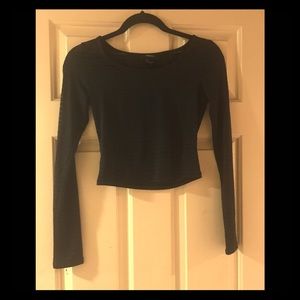 Black Crop Top