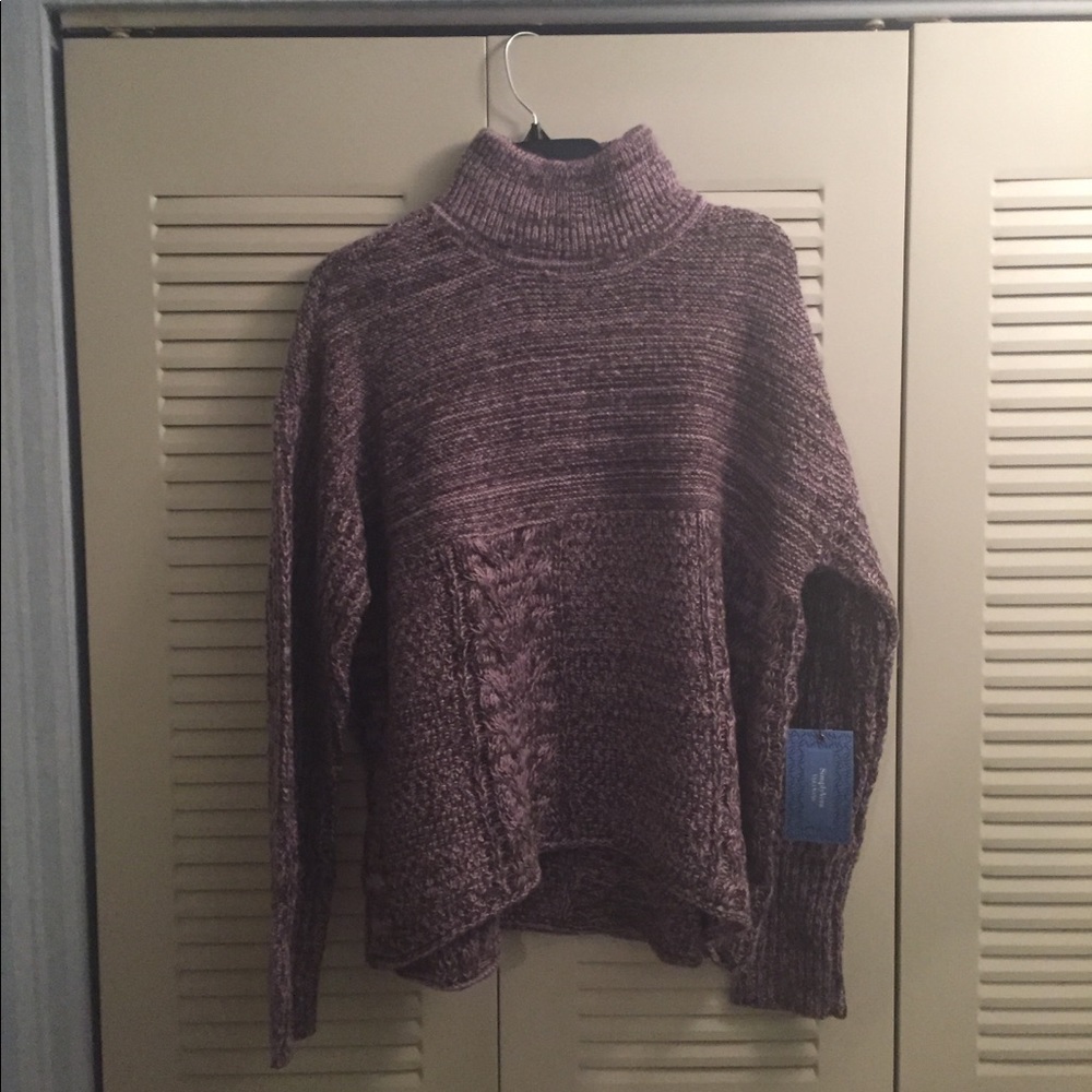 Simply Vera Brown & Tan Sweater NWT