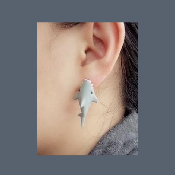 Jewelry New List Shark Bite Earrings Poshmark