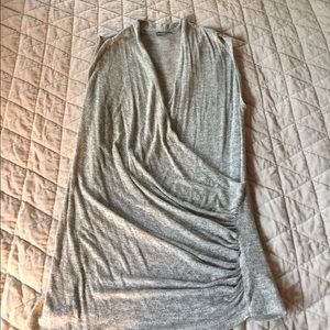 Market and Spruce surplice top