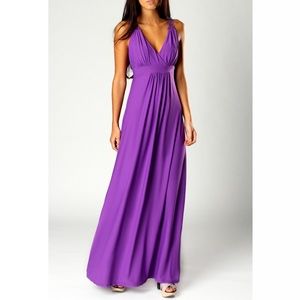 Purple maxi