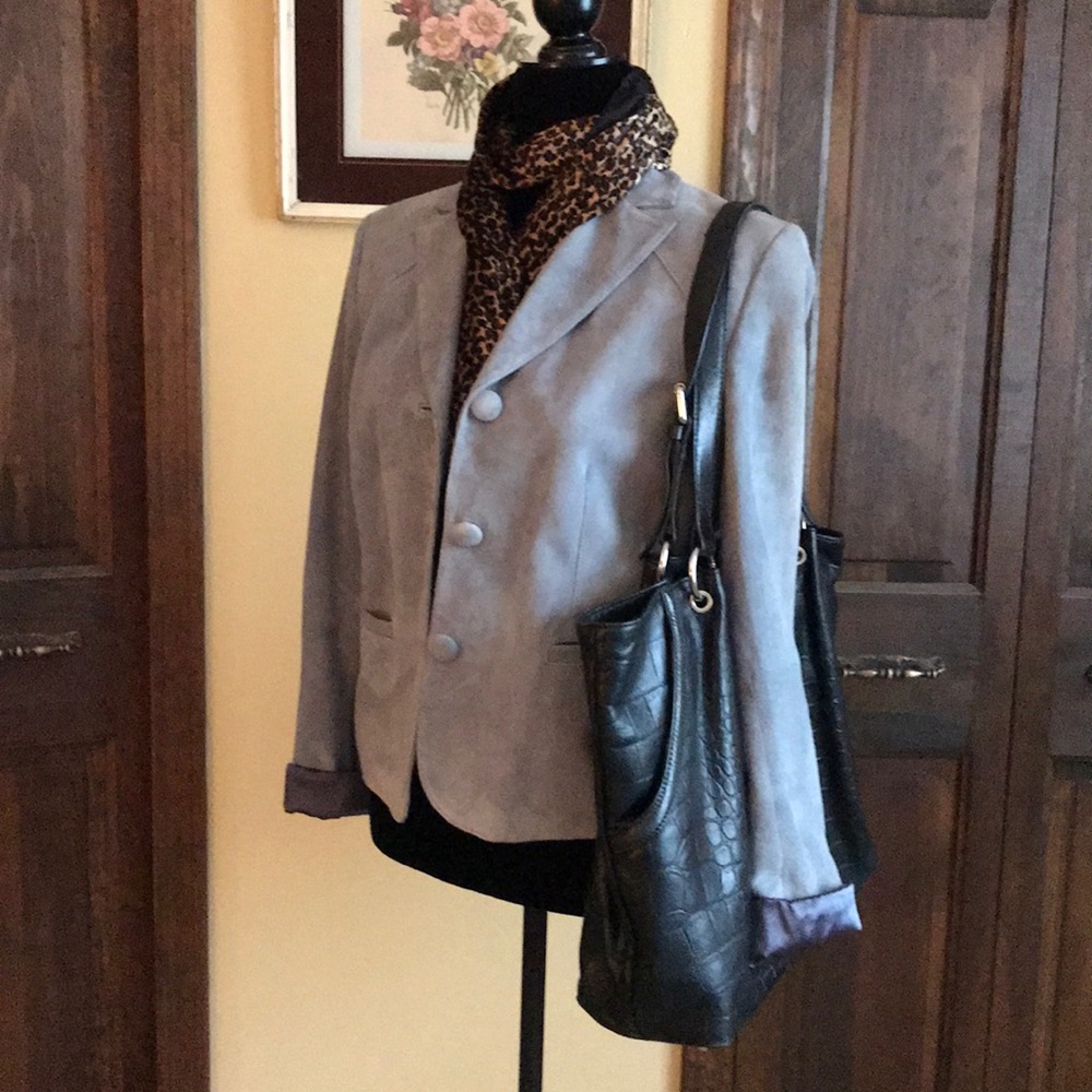 Ann Taylor suede jacket