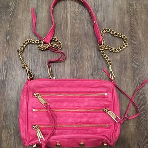 Rebecca Minkoff mini 5 zip cross body