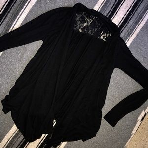 Black long sleeve Shawl