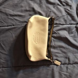 Coach small nude purse