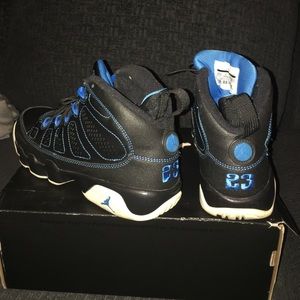Jordan retro 9 photo Blue