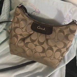 Excellent condition Coach beige purse