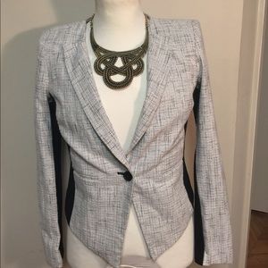 MOSSIMO BLACK & TWEED BLAZER GREAT FOR FALL!! Sz S