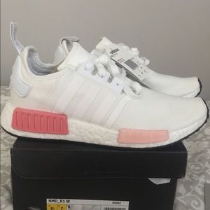NMD R1 white rose