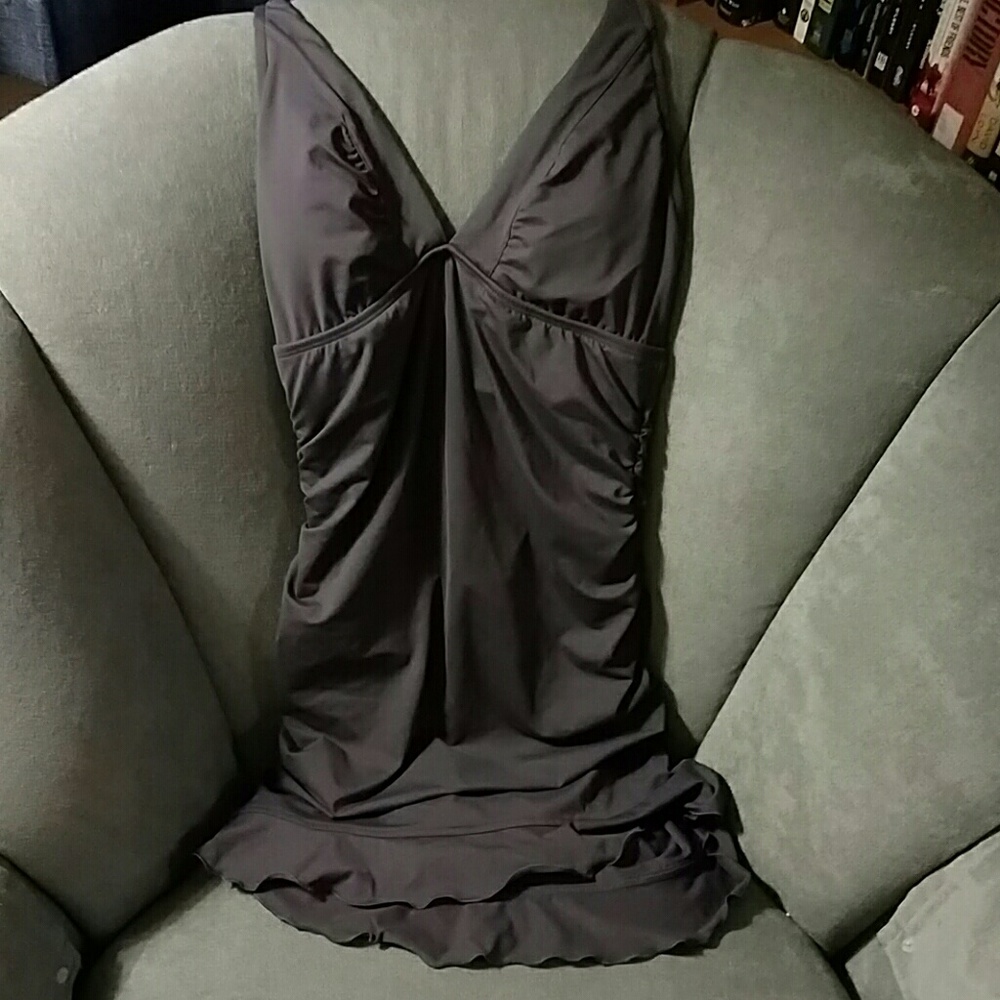 NEW Athleta halter swim dress. Super flattering