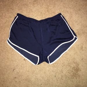 Navy blue aerie shorts